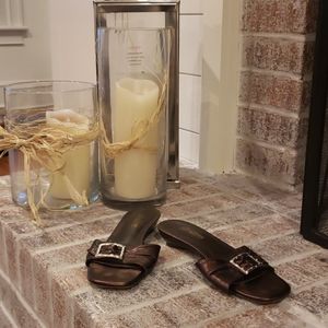 Brighton bronze color sandals